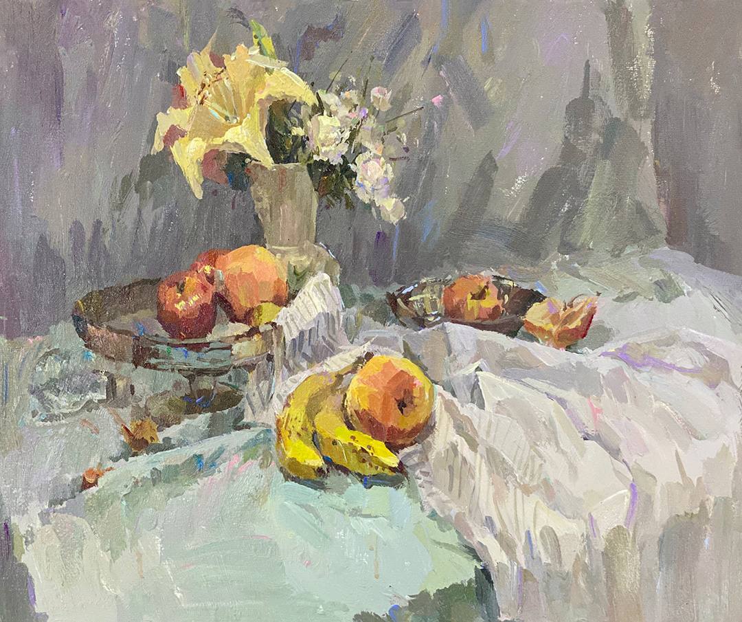 厚一优秀学员校藏作品-色彩静物